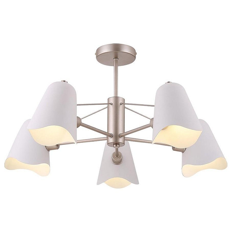 Люстра на штанге Freya Manon FR5037PL-05S 