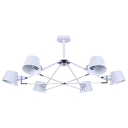 Люстра на штанге Freya Abigail FR5038-CL-06-W цвет белый