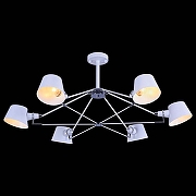 Люстра на штанге Freya Abigail FR5038-CL-06-W цвет белый-2