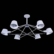 Люстра на штанге Freya Abigail FR5038-CL-06-W цвет белый-3