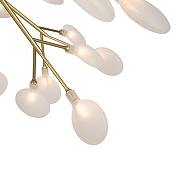 Люстра Freya Florencia FR5049CL-27G цвет плафона/подвески Белый, цвет арматуры Золото-1