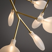 Люстра Freya Florencia FR5049PL-27G цвет плафона/подвески Белый, цвет арматуры Золото-3