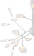 Люстра Freya Florencia FR5049PL-27W цвет плафона/подвески Прозрачный, цвет арматуры Белый-3