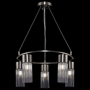 Люстра Freya Esala FR5050PL-05N цвет плафона/подвески Прозрачный, цвет арматуры Никель-2