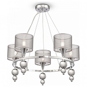 Люстра Freya Lauren FR5093PL-05CH цвет плафона/подвески Серебро, цвет арматуры Хром-1