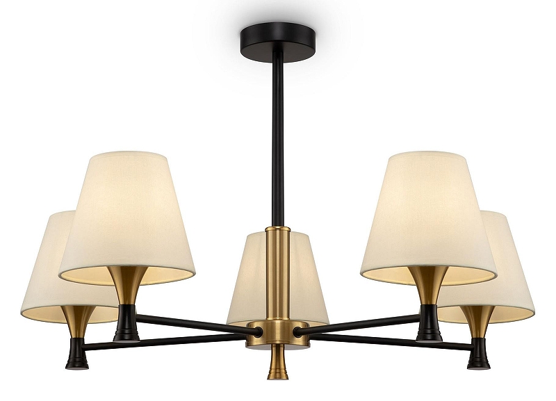 Люстра на штанге Freya Perfetto FR5098PL-05BBS 