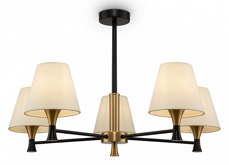 Люстра на штанге Freya Perfetto FR5098PL-05BBS 