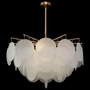 Люстра на штанге Freya Porto FR5104PL-06BS цвет латунь-1