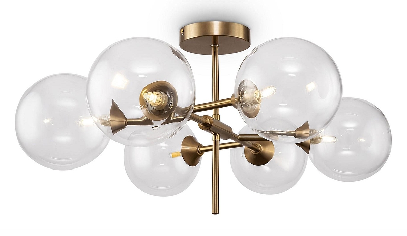 Люстра на штанге Freya Maddison FR5115PL-06BZ1 