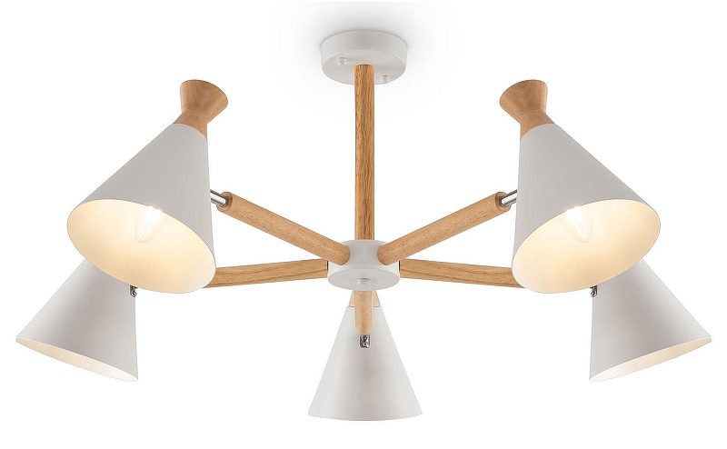 Люстра на штанге Freya Rise FR5169PL-05W 