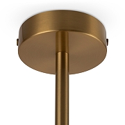 Люстра на штанге Freya Bolas FR5185PL-06BS цвет плафона/подвески Белый, цвет арматуры Латунь-3