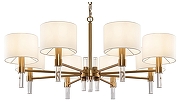 Люстра Freya Lino FR5186PL-08BS цвет латунь, неокрашенный