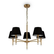 Люстра Freya Rosemary FR5190PL-05BS цвет латунь-2