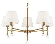 Люстра Freya Rosemary FR5190PL-05BS2 цвет латунь