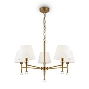 Люстра Freya Rosemary FR5190PL-05BS2 цвет латунь-2