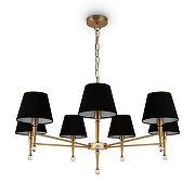 Люстра Freya Rosemary FR5190PL-07BS цвет латунь-1