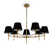 Люстра Freya Rosemary FR5190PL-07BS цвет латунь-2