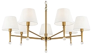 Люстра Freya Rosemary FR5190PL-07BS1 цвет латунь