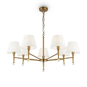 Люстра Freya Rosemary FR5190PL-07BS1 цвет латунь-2