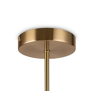 Люстра на штанге Freya Zing FR5199PL-03BS цвет плафона/подвески Белый, цвет арматуры Латунь-5