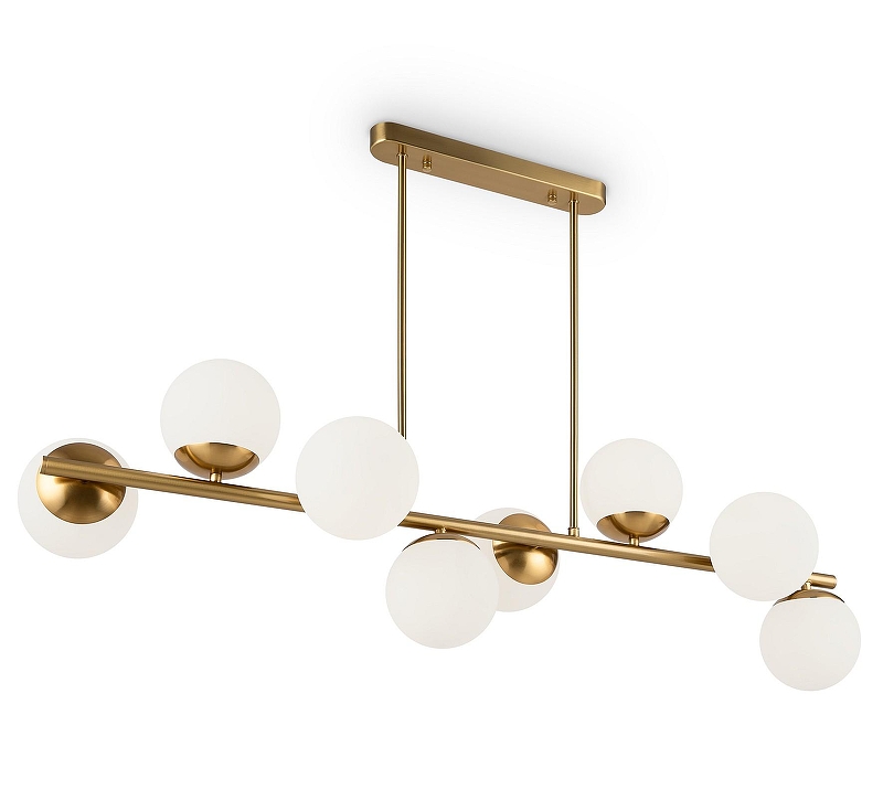 Люстра на штанге Freya Zing FR5199PL-08BS 