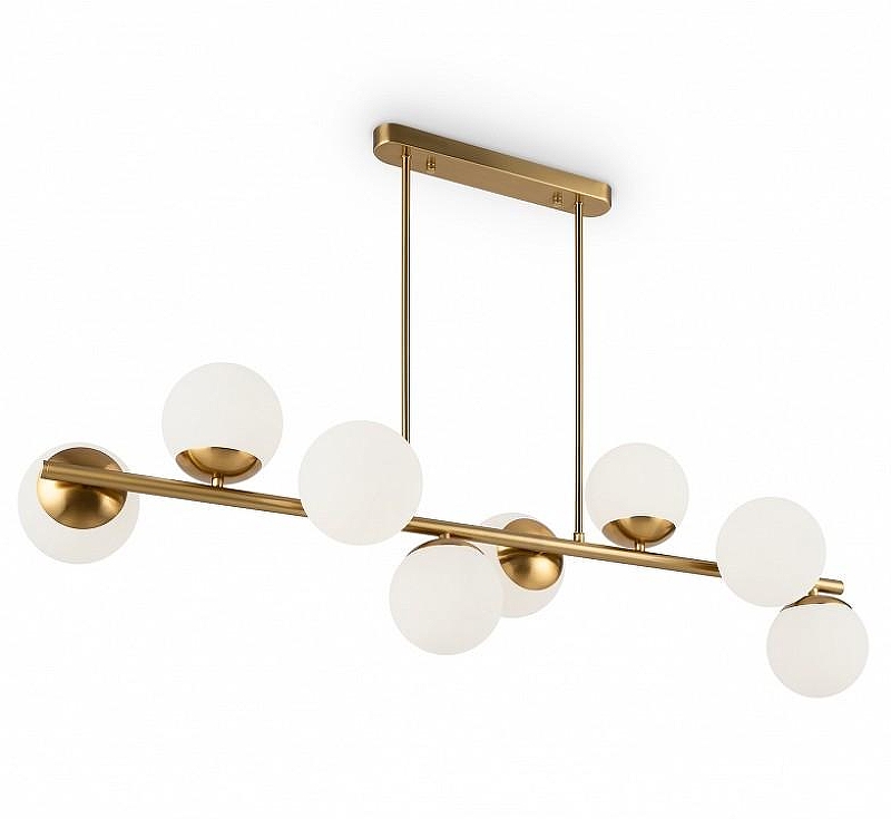 Люстра на штанге Freya Zing FR5199PL-08BS 