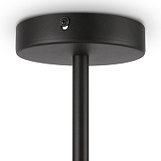 Люстра на штанге Freya Enzo FR5201PL-10B цвет плафона/подвески Черный, цвет арматуры Черный-7