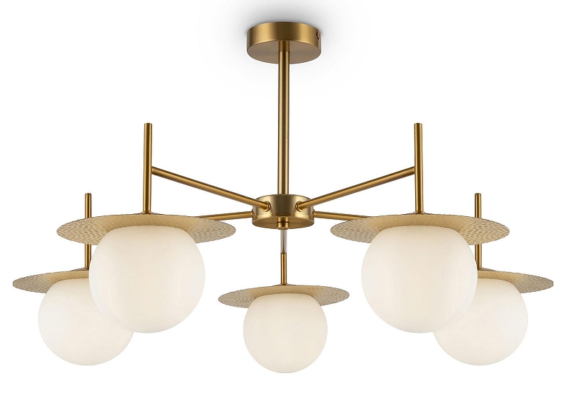 Люстра на штанге Freya Camelia FR5202PL-05BS 