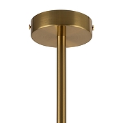 Люстра на штанге Freya Savia FR5203PL-10BS цвет плафона/подвески Белый, цвет арматуры Латунь-3