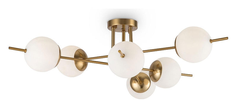 Люстра на штанге Freya Damask FR5205PL-06BS 