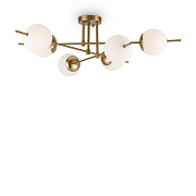 Люстра на штанге Freya Damask FR5205PL-06BS цвет латунь-1