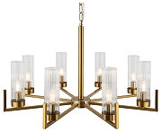 Люстра Freya Adeline FR5214PL-08BS цвет латунь