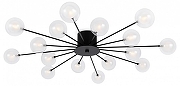Люстра Freya Celebrity FR5242CL-16B1 цвет плафона/подвески Белый, Прозрачный, цвет арматуры Черный-1