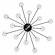 Люстра Freya Celebrity FR5242CL-16B1 цвет плафона/подвески Белый, Прозрачный, цвет арматуры Черный-3