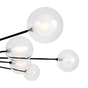 Люстра Freya Celebrity FR5242CL-16B1 цвет плафона/подвески Белый, Прозрачный, цвет арматуры Черный-4