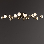 Люстра Freya Celebrity FR5242CL-16BS цвет плафона/подвески Белый, Латунь, цвет арматуры Латунь-3