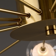 Люстра Freya Celebrity FR5242CL-16BS1 цвет плафона/подвески Белый, Прозрачный, цвет арматуры Латунь-9