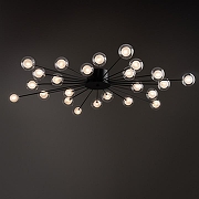 Люстра Freya Celebrity FR5242CL-24B1 цвет плафона/подвески Белый, Прозрачный, цвет арматуры Черный-2