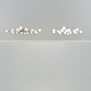 Люстра Freya Celebrity FR5242CL-24BS1 цвет плафона/подвески Белый, Прозрачный, цвет арматуры Латунь-3