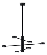 Люстра на штанге Freya Tactic FR5363CL-06B цвет черный