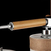 Люстра на штанге Freya Helen FR5329-PL-03-CH цвет плафона/подвески Бежевый, Коричневый, цвет арматуры Коричневый, Хром-6