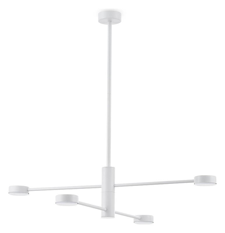 Люстра на штанге Freya Tactic FR5363CL-04W 