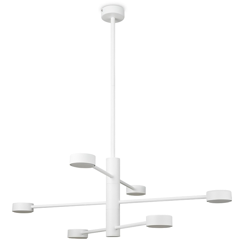 Люстра на штанге Freya Tactic FR5363CL-06W 