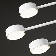 Люстра на штанге Freya Tactic FR5363CL-06W цвет плафона/подвески Белый, цвет арматуры Белый-2