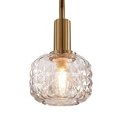 Люстра на штанге Freya Fero FR5366CL-05BS цвет плафона/подвески Оранжевый, цвет арматуры Латунь-5