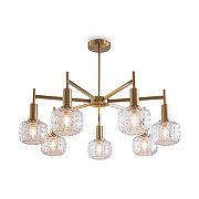 Люстра на штанге Freya Fero FR5366CL-07BS цвет латунь-2