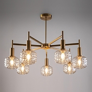 Люстра на штанге Freya Fero FR5366CL-07BS цвет латунь-3