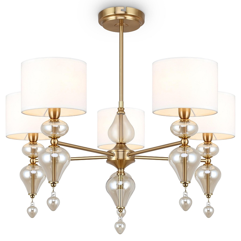 Люстра на штанге Freya Raise FR5369CL-05BS 