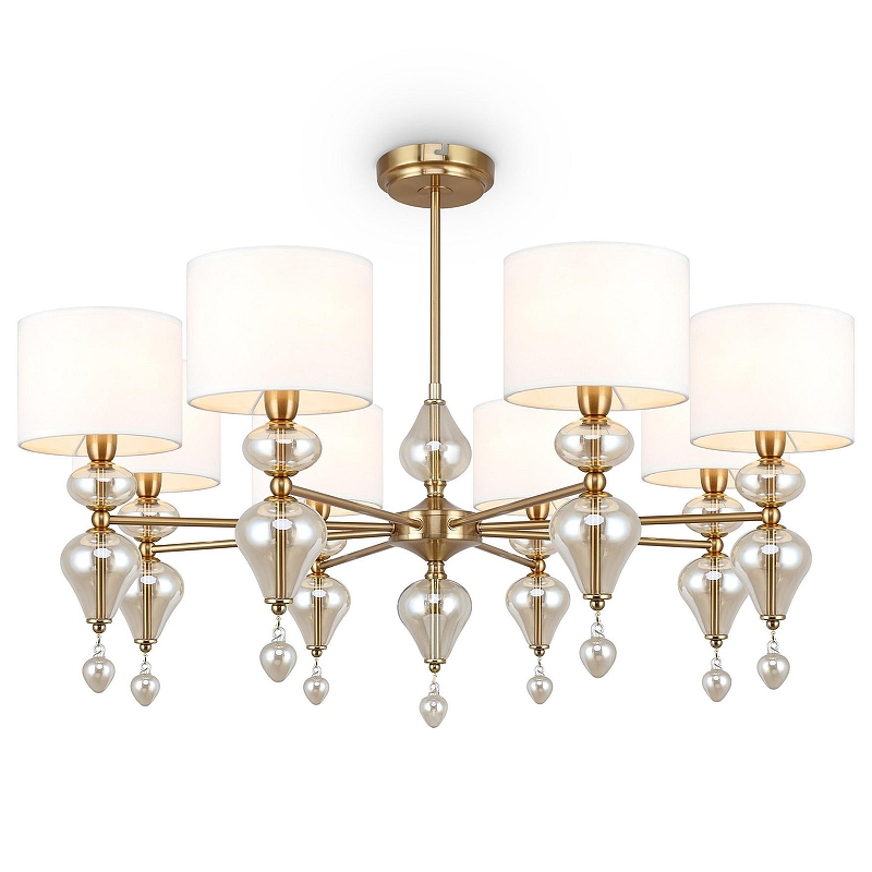 Люстра на штанге Freya Raise FR5369CL-08BS 