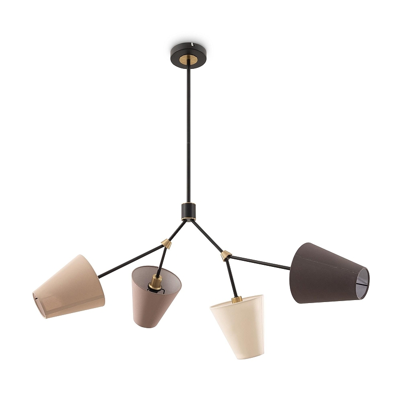 Люстра на штанге Freya Hats FR5370CL-04B 